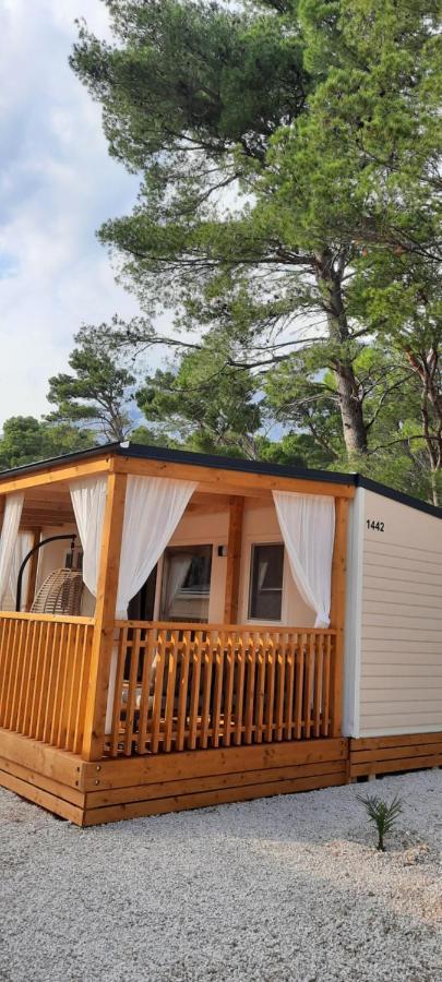 Mobile Homes Dololego - Drage Baška Voda Dış mekan fotoğraf