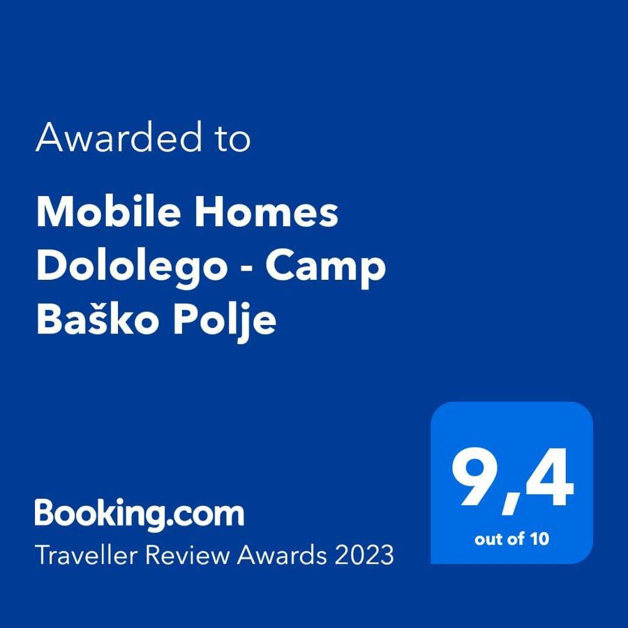 Mobile Homes Dololego - Drage Baška Voda Dış mekan fotoğraf